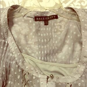 Gray top, work/nightlife,